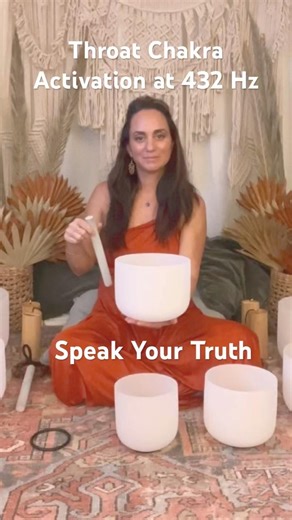 Unlock Your Throat Chakra at 432 Hz | The Frequency of Authentic Expression 💙