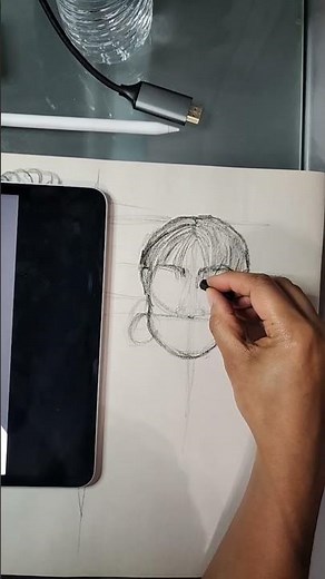 Draw with Me! Drawing Portraits from References