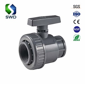 [Hot Item] China Water Supply Plastic Irrigation Valve PVC Single Union Ball Valve
