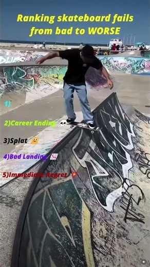 Skateboard fails