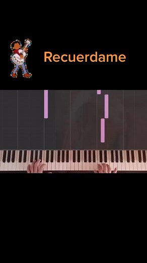 Tutorial de piano para 'Recuerdame' de Coco