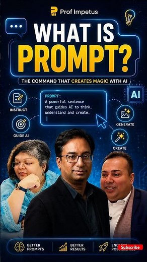 What is Prompt in AI? 🤖 Prompt Engineering Explained #prompt