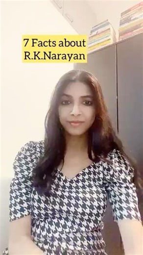 7 Quick Facts about R.K.Narayan | Indian Literature #learningliteraturewithpurba