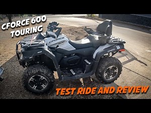 Cfmoto Cforce Touring 600 test ride and review