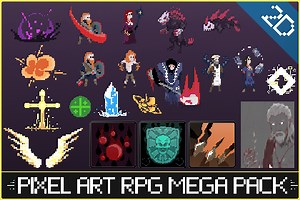 Pixel Art RPG Mega Pack by Pixogen