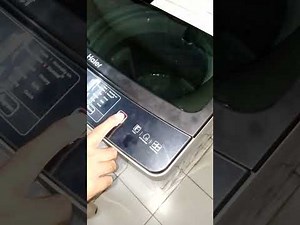 How to use Haier New HWM 90-826S5 Top loading fully automatic Washing machine 9kg ‎‪@wmtv408‬