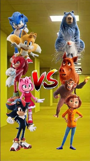 Sonic The Hedgehog VS Wonder Park #shorts #sonicthehedgehog #wonderpark