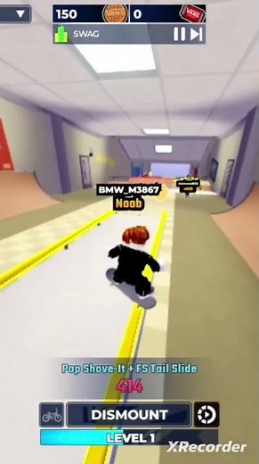 Riding a Hoverboard in Roblox! 🛹⚡