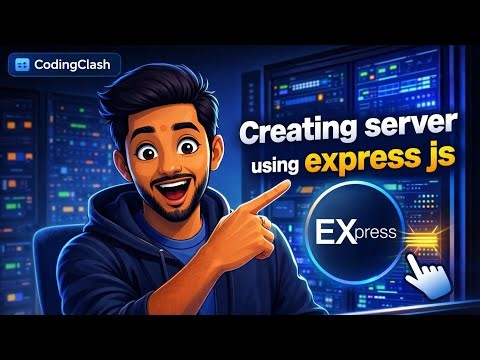Creating Server Using Express.js | CodingClash | #expressjs #nodejs #javascript
