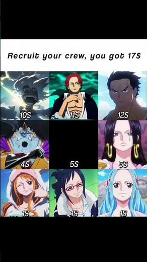 Build Your STRONGEST One Piece Crew with $17! 🤯 #onepiece