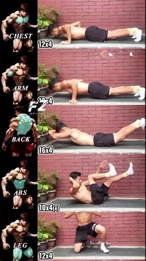 5-Min No-Equipment Full Body Workout 💥 | Burn Fat & Build Strength at Home! #FullBodyWorkout