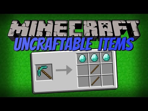Minecraft: Uncraftable Items Mod Showcase!