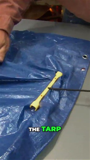 Tarp Fastener The Ultimate Hack for Secure Tarps!#shorts #diy #transformyourhome #homeimprovement