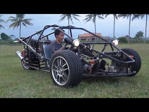 T-Rex Three Wheeled Motorcycle Test Drive Zoom In - Replica Indonesia
