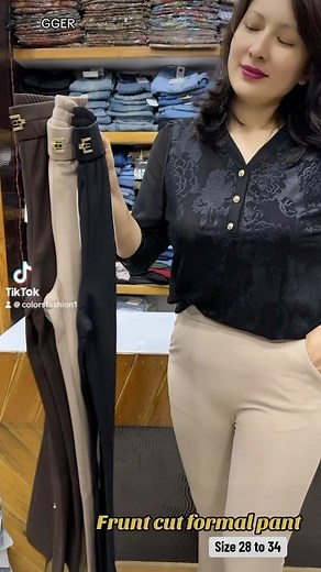 Front cut pant | Colors Fashion
