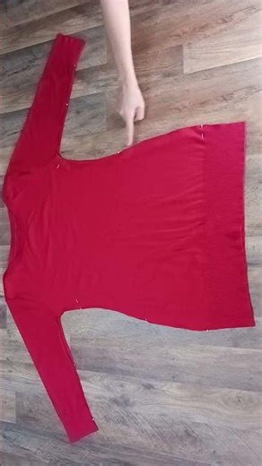 How to turn an oversized sweater into a sweater dress (ridiculously easy upcycled clothing tutorial)