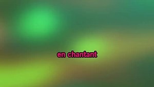 Karaoke En chantant - Louane - CDG, MP4, KFN - Karaoke Version