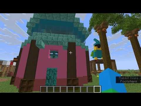 working on Safari East Africa build - minecraft