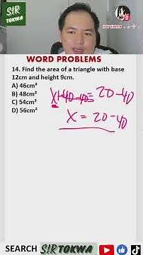 WORD PROBLEMS W SIR TOKWA 7 | WORD PROBLEMS MADE EASY! 🧠 Solve in Seconds w These Tricks | SIR TOKWA