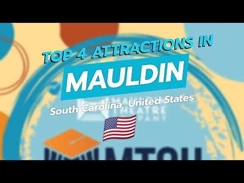 Top 4 Attractions in Mauldin, SC 🇺🇸 | Culture, Nature & Trails 🏛️🌿🚴‍♀️