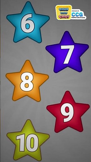10 Little Stars ⭐ | Counting 1–10 | Learn Numbers for Kids