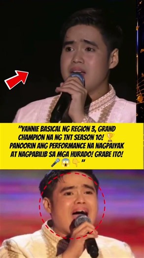 Yannie Basical, itinanghal na Grand Champion ng TNT Season 10! 🏆 Ang tindi ng boses niya! 🔥🎙️👇