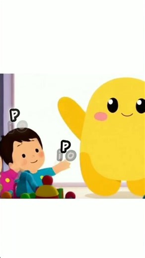 Teaches Kids to say Hello😊 #KidsLearn#habit#Preschool #Shorts #CuteAnimation #ChildEducation #Hello