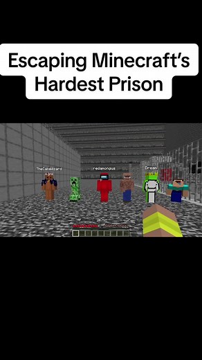 This Minecraft escape is crazy #minecraft #minecrafthacks #minecraftprison