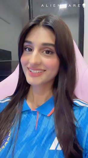 Payal Dhare on Instagram: "Join the Alienware gaming community in cheering for Team India in the World Cup finals! 🏏 Shoot a short video of yourself cheering Team India and upload it as a story or a post on your Insta handle, using #AlienwareCheerforIndia and tag @AlienwareIndia Best cheers get to feature on Alienware India’s Insta page and 3 random winners get wild card entries to Alienware Gaming Fridays, and win Alienware headsets! 🎧🤩 Best of luck, Team India! 🇮🇳✨ #WorldCup #AlienwareGam