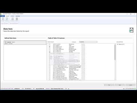 Create a simple list report for Microsoft Dynamics NAV