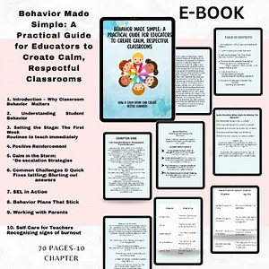 Behavior Made Simple: A Practical Guide for Educators to Create Calm, Respectful