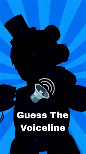 Guess The FNAF Character By their Voiceline #shorts #fnaf #quiz