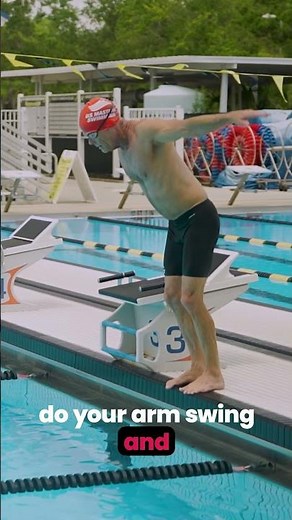 Relay Swimming Start Drill 6 // Step-and-Swing From Wall into Hole-in-One Dive