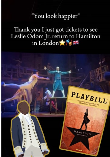 Leslie Odom Jr. Returns as Aaron Burr in Hamilton!