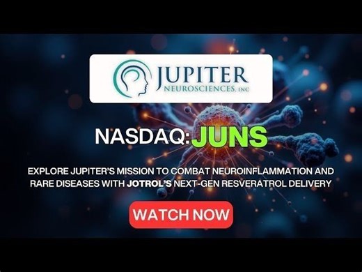 Jupiter Neurosciences: Advancing World-Class Neuro Therapies with $50B+ Market Potential | RedChip Companies