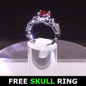 4.4K views · 30 reactions | VALENTINES DAY SALE NOW LIVE! Get our new Skull Ring for FREE, just pay shipping! ❤️☠️->> https://goo.gl/HHPFLM Available in many colors! Hurry while stocks last! | Wanted.com | Facebook