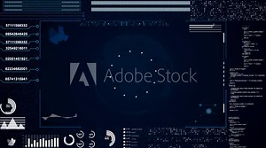 Futuristic Dashboard display virtual reality set frame. Futuristic virtual screen frame. Cyber tech frame. HUD user interface. High technology screen digital hologram. infographics Sci Fi