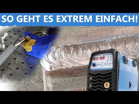 MAG Edelstahl schweißen mit der MIG 185 von Ipotools