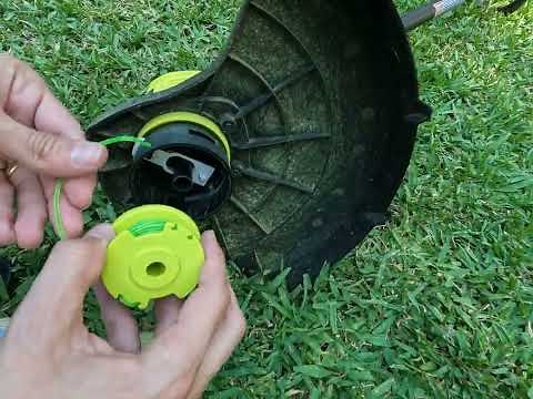 How To Replace & Restring The Line On A Ryobi Weed Eater