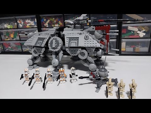 LEGO Star Wars AT-TE Walker set(75337) Review