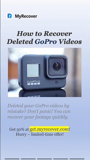 Lost GoPro Footage? 3 Easy Ways to Get It Back! #datarecovery#gopro