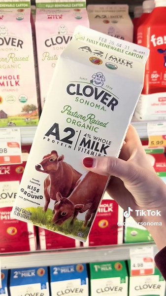 Discover Pasture Raised Organic A2 Whole Milk