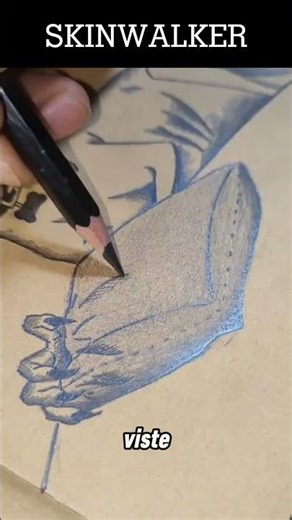 Dibujo Skinwalker #drawing #aprendiendoadibujar#miedo #mitos #historiasurbanas #art #artedigital