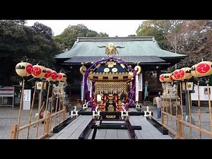 令和元年 宇都宮市＜宇都宮二荒山神社＞冬渡祭（おたりや）神輿＝本社出御～下之宮（御旅所祭）