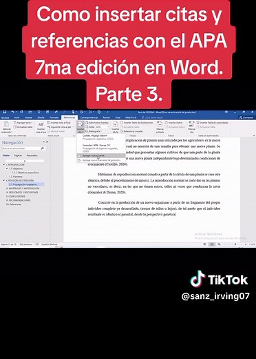 Cómo citar y referenciar múltiples autores en APA 7 en Word