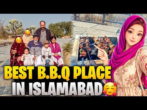 Best B.BQ Place In Islamabad||B.Bq Party||Lake View Park Islamabad||Zainsh khattak Vlogs