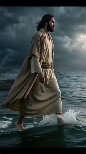 If He can walk on water, He can carry you through anything.#NothingIsImpossible #JesusSaves #Faith