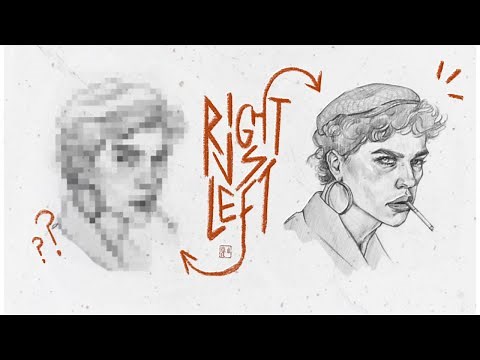 Learning to Draw with my Left Hand (Non-Dominant Hand) in 5 Days