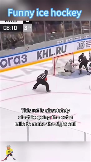 NHL Funny Referee Moments 🤣#nhl #hockey #funny #referee #fyp | Referee Moment