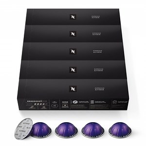 Nespresso Capsules Vertuo, Altissio, Medium Roast Espresso Coffee, 50 Count Coffee Pods - Walmart.com